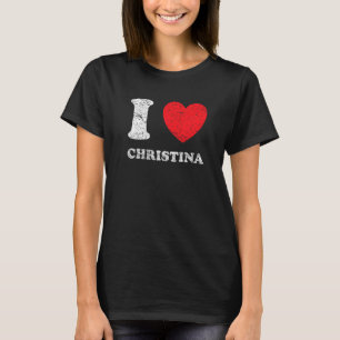 T-shirt Grunge en état de démangeaison Style I Love Christ