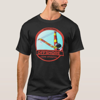 T-shirt Grutier en mer - noir