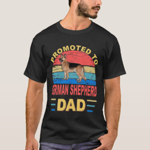 T-shirt GSD001 - Promu Au Berger Allemand Papa