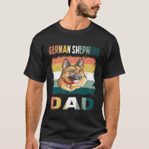 T-shirt GSD070 - German Shepherd Dad