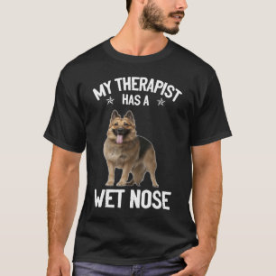 T-shirt GSD082 - Mon Thérapeute A Un Nez Humide