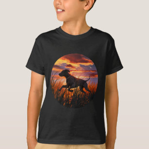 T-shirt Gsp Pointeur Allemand À Brun Gsp Chiens De Chasse