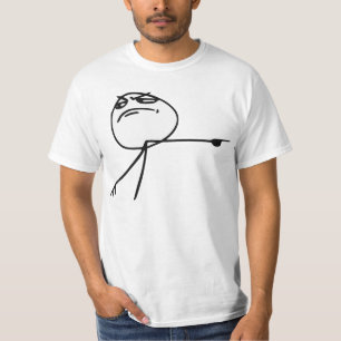 T-shirt GTFO sortent le visage Meme comique de rage de