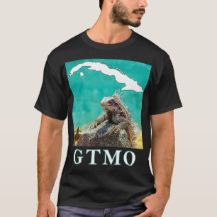T-shirt GTMO Iguana Guantanamo Bay Cuba