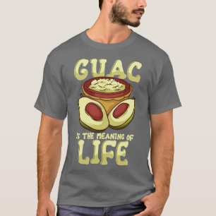 T-shirt Guac Est Le Sens De La Vie Guacamole Avocado