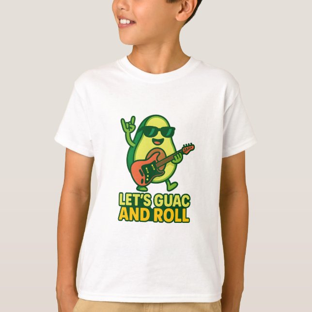 T-shirt Guac et Roll Avocado Shirt (Devant)