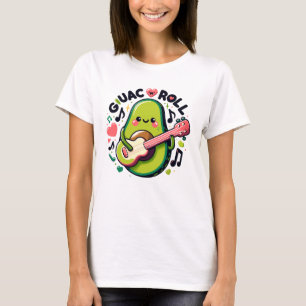 T-shirt Guac N Roll Rock Et Roll Guac Et Roll