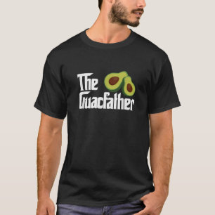 T-shirt Guacfather Funny Guacamole Avocado Papa Papa Papa