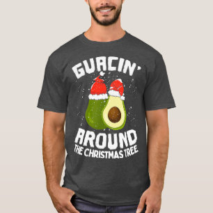 T-shirt Guacin Autour De L'Arbre De Noël 2