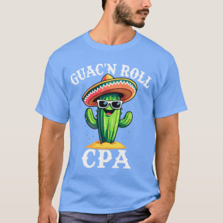 T-shirt Guac'n Roll CPA Funny Comptable Humour pour Certif