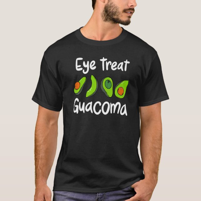 T-shirt Guacoma Optométriste Traitement oculaire Glaucoma  (Devant)