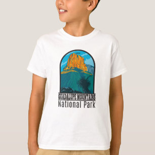 T-shirt Guadalupe Mountain National Park Texas Vintage T