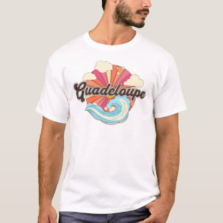 T-shirt Guadeloupe France Caraïbes Rétro