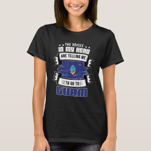 T-shirt Guam dans ma tête