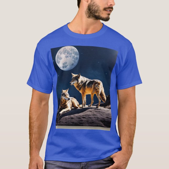 T-shirt "Guardian Fox : Conception complexe de la force et (Devant)