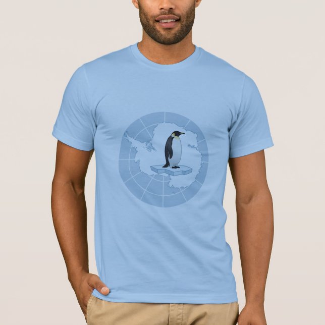T-shirt Guardian of the South Pole Antarctica Flag (Devant)