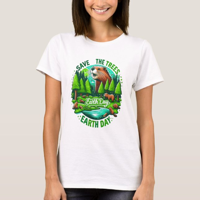 T-shirt Guardians of the Forest : Initiative Jour des terr (Devant)