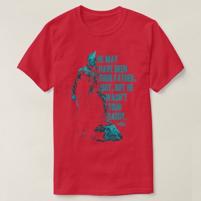 T-shirt Guardians Vol2 Yondu Fête des pères Daddy Citation (Design devant)