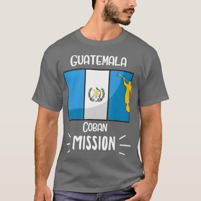 T-shirt Guatemala Coban Mormon LDS Mission Missionnaire (Devant)