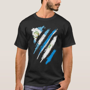 T-shirt Guatemala Drapeau Nicaragua Grosse Patriot Country