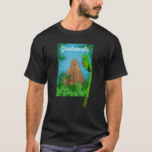 T-shirt Guatemala Fier hispanique Quetzal Oiseau national