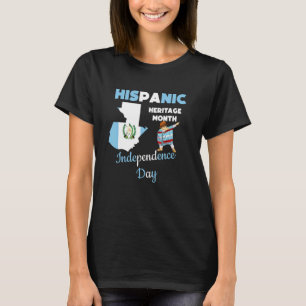 T-shirt Guatemala National Hispanique Mois du patrimoine I