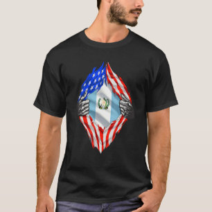 T-shirt Guatemala Racines Drapeau Patriotique Guatemala Pa