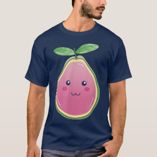 T-shirt Guave Kawaii Fruit Eotic Sud Fruit Guava Vegetar