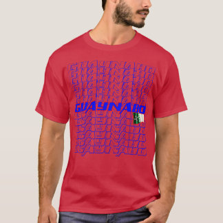 T-shirt Guaynabo Texte en cascade