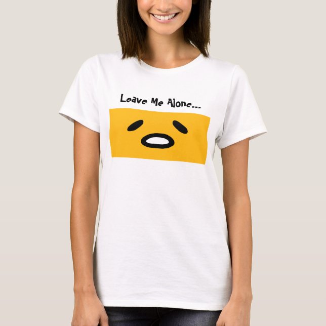 T-shirt gudetama d'oeufs paresseux (Devant)