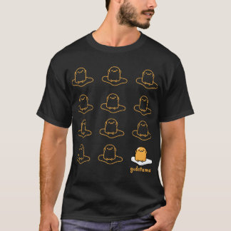 T-shirt Gudetama l'Oeuf Lazy Sweatshirt réel