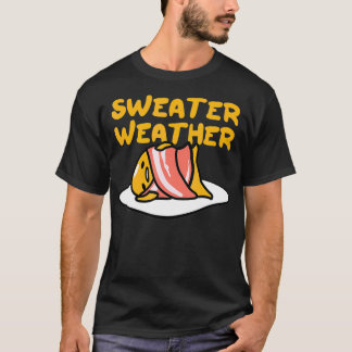 T-shirt Gudetama Sweet Météo Bacon couverture
