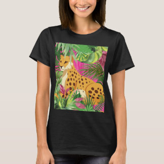 T-shirt Guépard Allongé