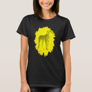 T-shirt Guépard Motif Prédateur Chat Animal Guépards 1