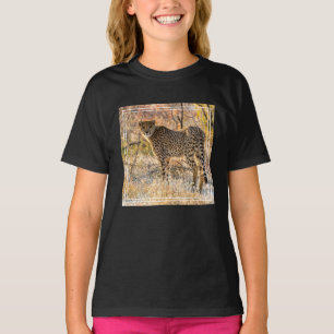 T-shirt Guépard regardant autour