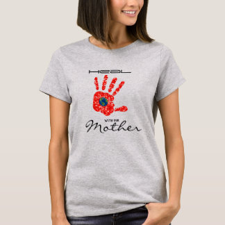 T-shirt Guérir avec notre mère Terre MMIW Grey