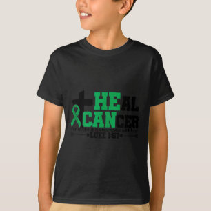T-shirt Guérir Cancer Chrétien Croire Dieu Cancer Du Foie