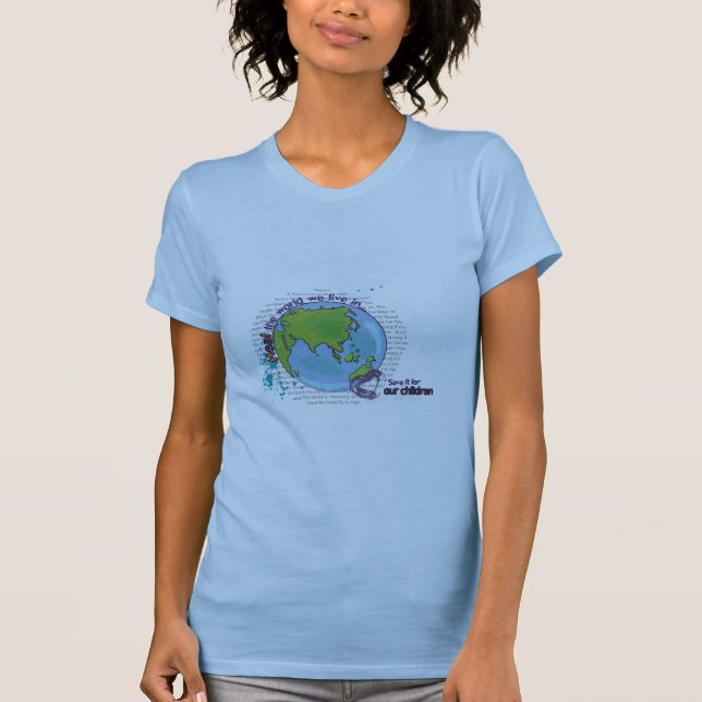T-shirt Guérissez le monde (Devant)