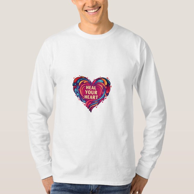 T-shirt Guérissez votre coeur (Devant)