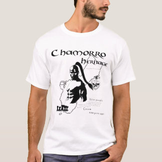 T-shirt Guerre biologique d'esprit de Chamorro