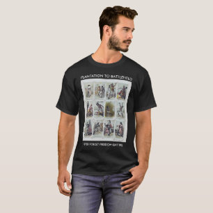 T-shirt GUERRE CIVILE : de la plantation au champ de