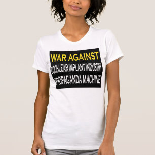 T-shirt Guerre contre la machine de Prograganda