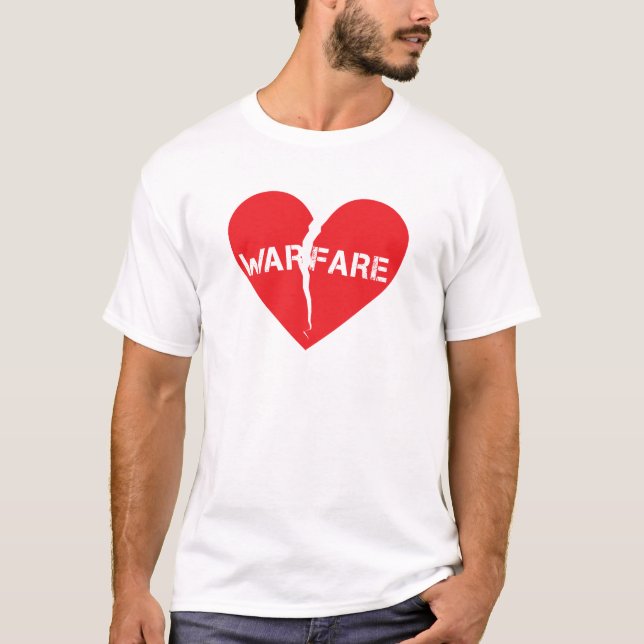 T-shirt Guerre de coeur (Devant)