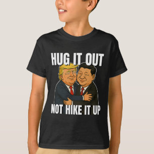 T-shirt Guerre des droits de douane drôle Trump accabler X