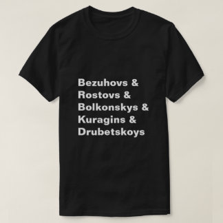 T-shirt Guerre et paix 2019