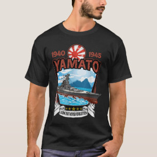 T-shirt Guerre Mondiale 2 Militaire Japonais Bataillon Yam