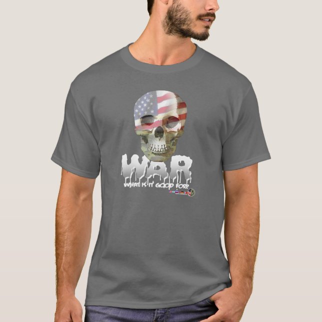T-SHIRT GUERRE POUR CE QU'EST IL BON (Devant)