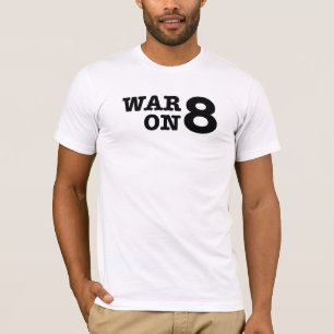 T-shirt Guerre sur l'appui vertical 8