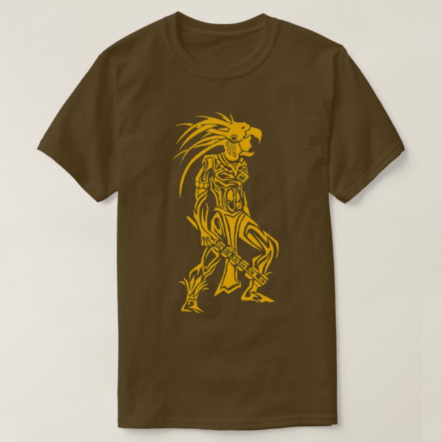 T-shirt Guerrier aztèque (Design devant)