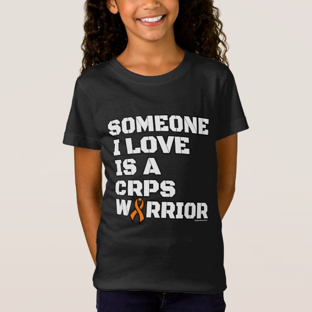 T-Shirt Guerrier/Bloc/Quelqu'un que j'aime...CRPS (Devant)